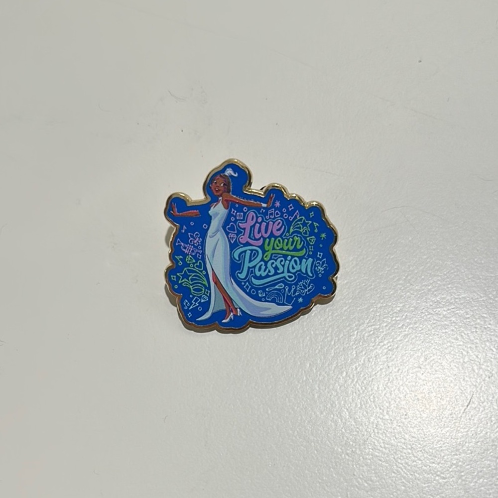 Tiana 'Live Your Passion' Trading Pin
